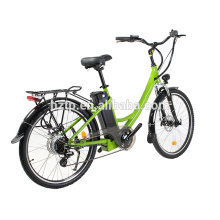 26 pouces 700C taille de roue dame femmes vélo de ville électrique vélo